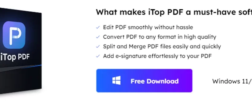 Convert PDF To Word: What Is iTop?